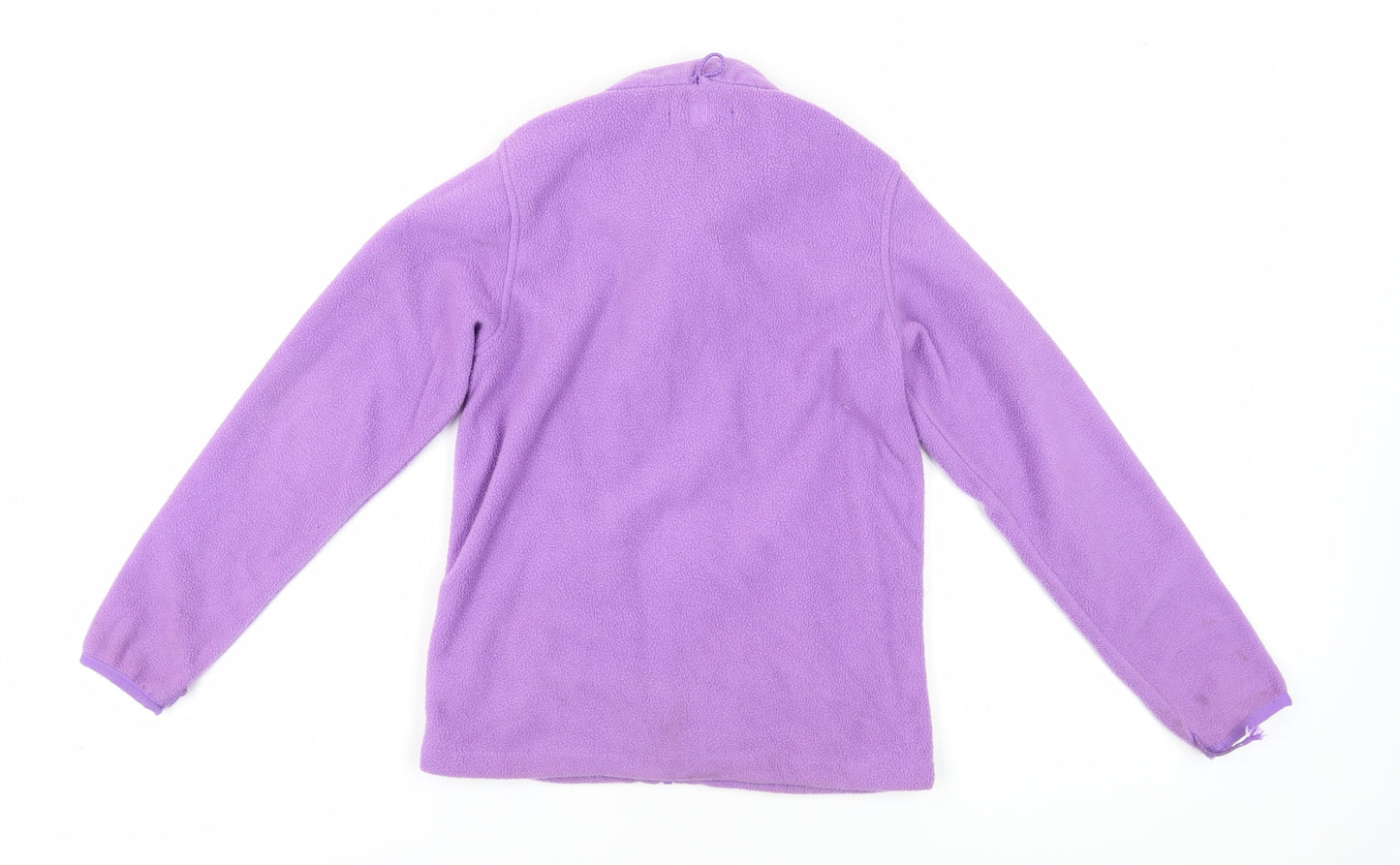 Mountain Warehouse Girls Purple Fleece Jacket 11-12 Years