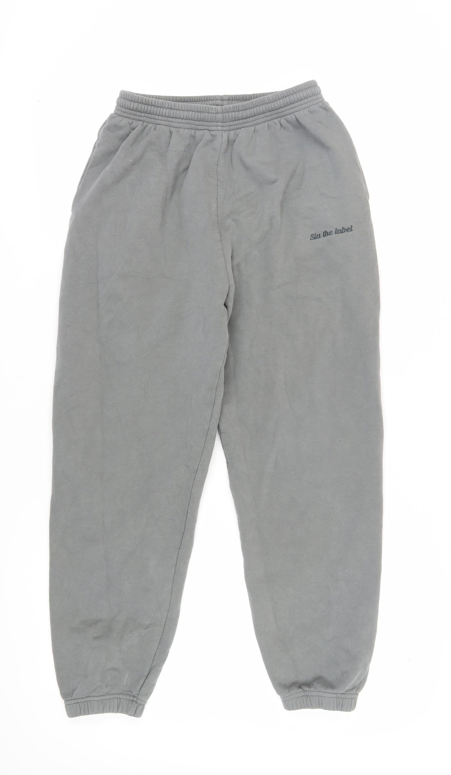 SLA The Label Women's Grey Sweatpants, Size S, Cotton