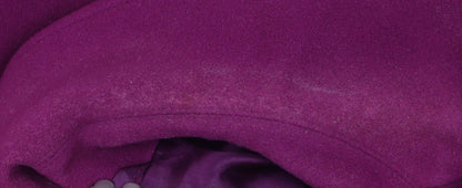 Eastex Women's Purple Wool Blend Overcoat Size 16