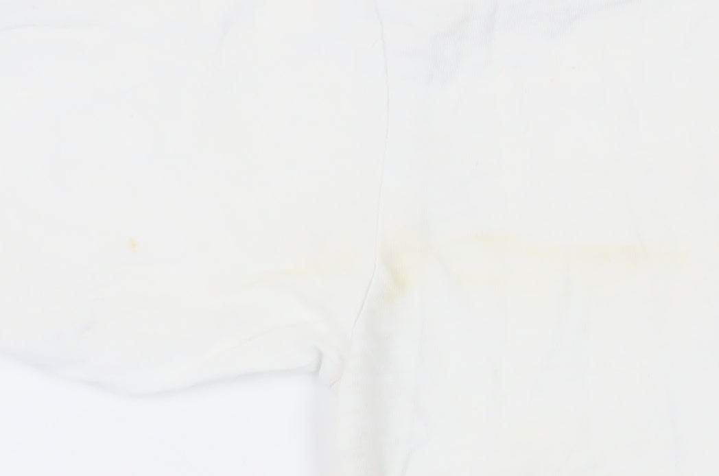 Unisex Adults UK Size XS Levi's White Ringer T-Shirt