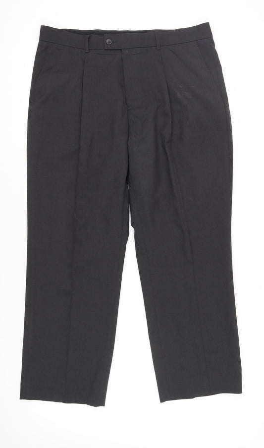 Debenhams Men's Black Dress Pants Size 38