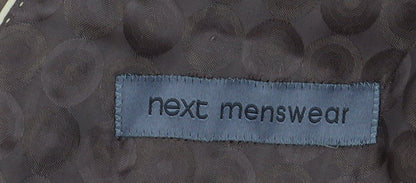Mens UK Size 40 NEXT Regular Brown Suit Jacket