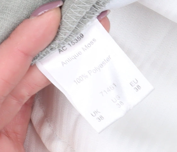 Mens UK Size 38 Cotton Traders Regular Fit Dress Pants Grey Trousers