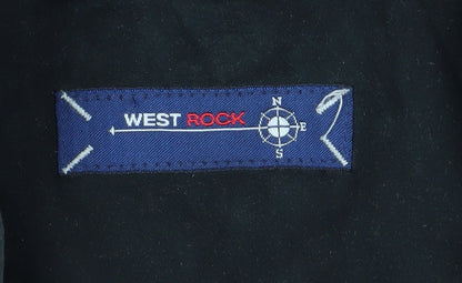 West Rock Men's Black Medium Windbreaker Jacket