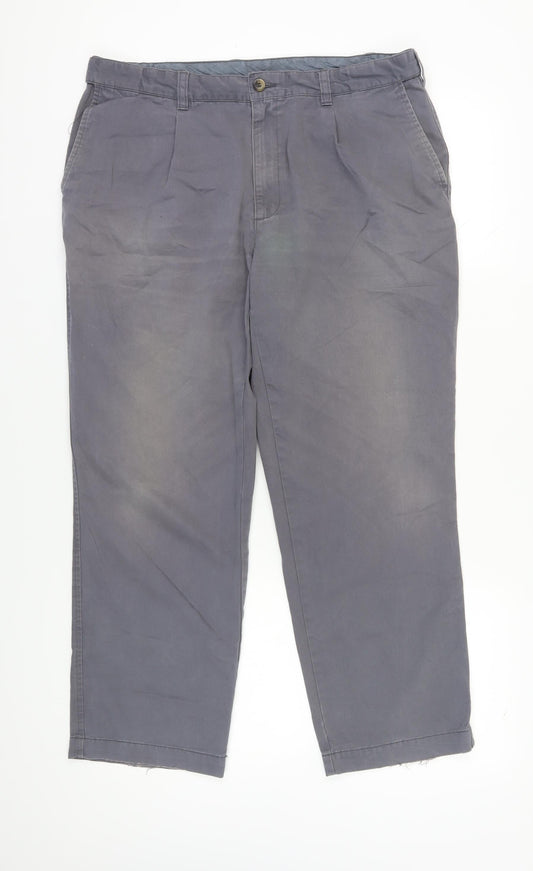 James Pringle Men's Grey Chino Trousers, Size 38