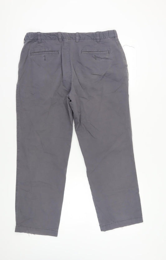 James Pringle Men's Grey Chino Trousers, Size 38