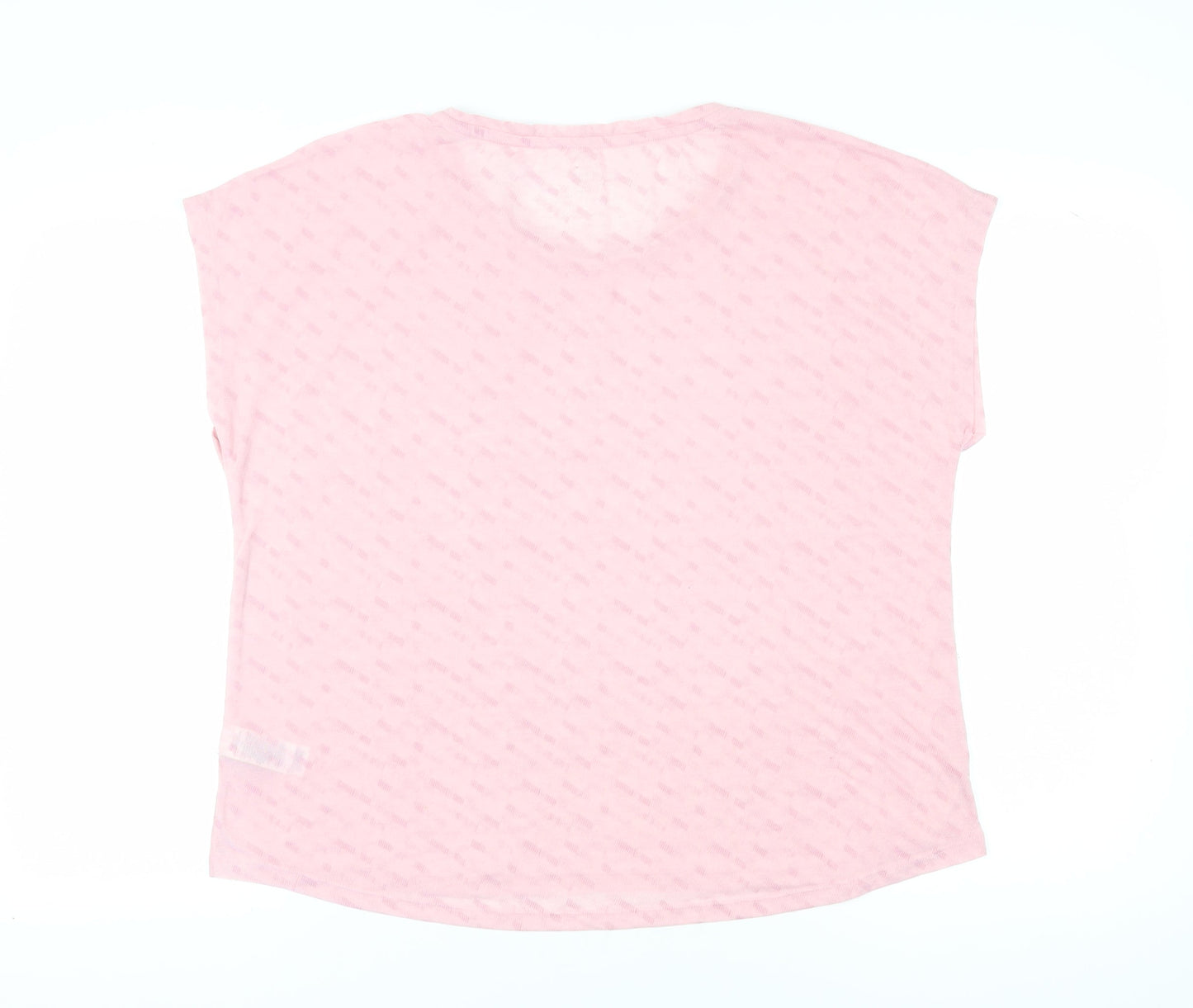 Marks and Spencer Women's Pink Sleeveless T-Shirt UK 20