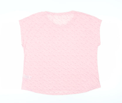 Marks and Spencer Women's Pink Sleeveless T-Shirt UK 20