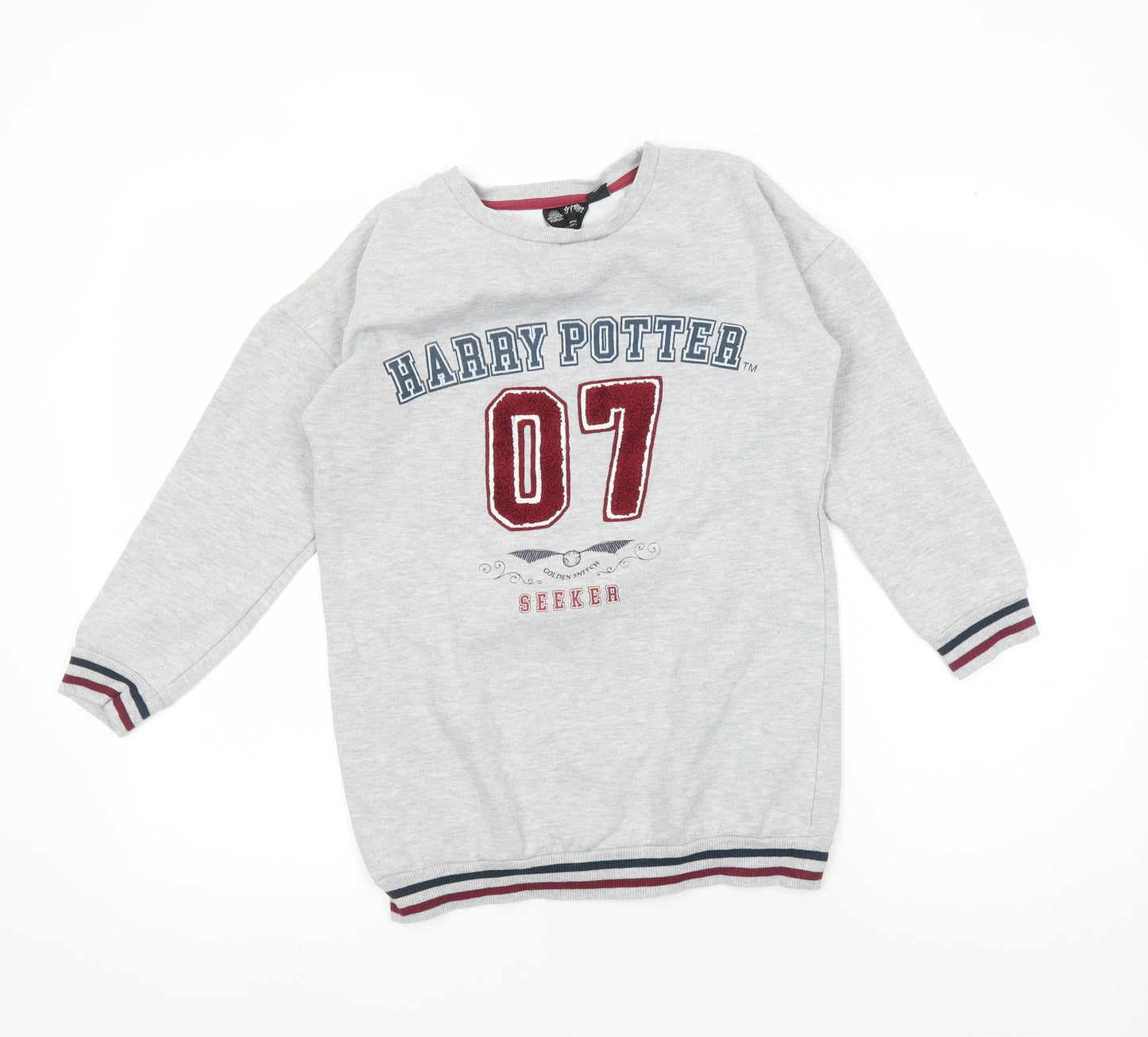 Wizarding World Boys Grey Harry Potter Seeker Sweatshirt 12-13 Yrs