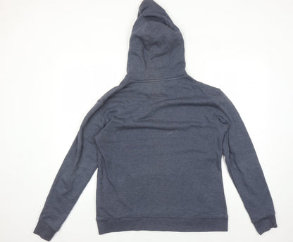 Mens UK Size L Lane Seven Blue Pullover Hoodie