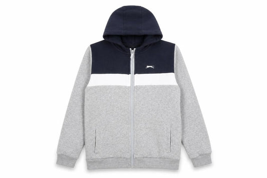 Slazenger Boys Grey Full Zip Hoodie 11-12 Years