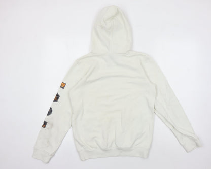 Under Armour Boys Ivory Logo Hoodie - Large, Casual Sports