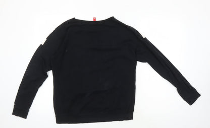 Mens UK Size XS H&M Black  T-Shirt