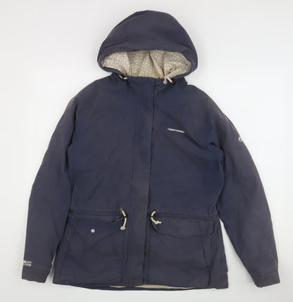 Womens UK Size 12 Craghoppers Blue Anorak Coat