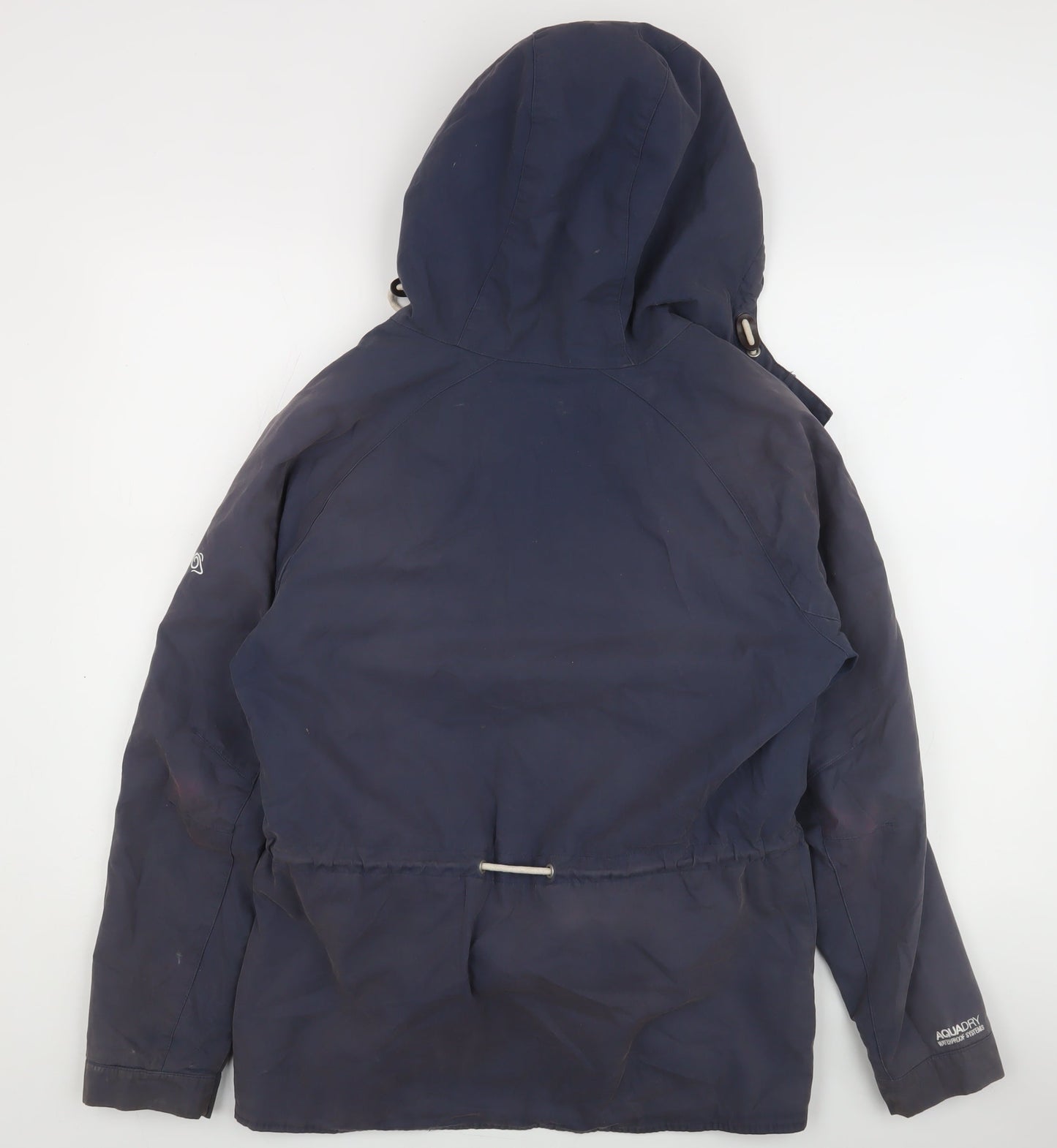 Womens UK Size 12 Craghoppers Blue Anorak Coat