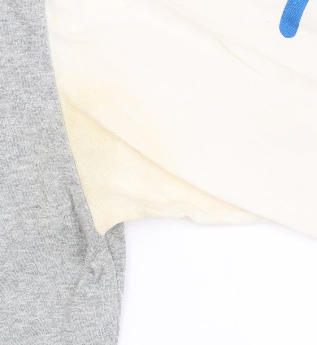 Uniqlo Men’s Grey Art T-Shirt - K. Haring, L