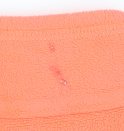 Regatta Girls Orange Fleece Hoodie 10 Years Pullover