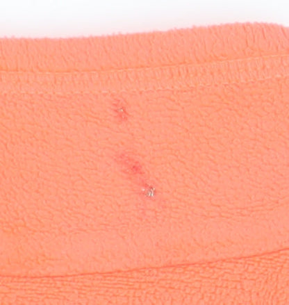 Regatta Girls Orange Fleece Hoodie 10 Years Pullover