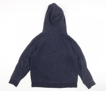 GAP Kids Girls Blue Full Zip Hoodie, 13 Years, Graphic Design