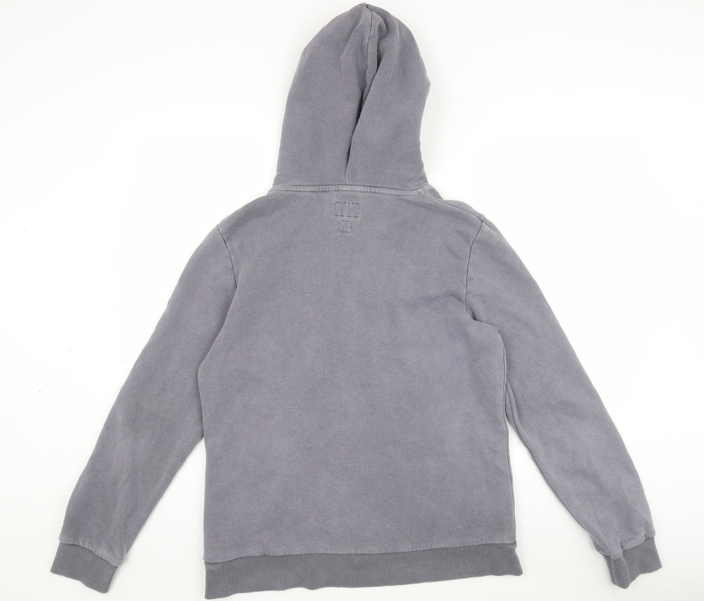 Superdry Women's Grey Pullover Hoodie - L, Casual Style