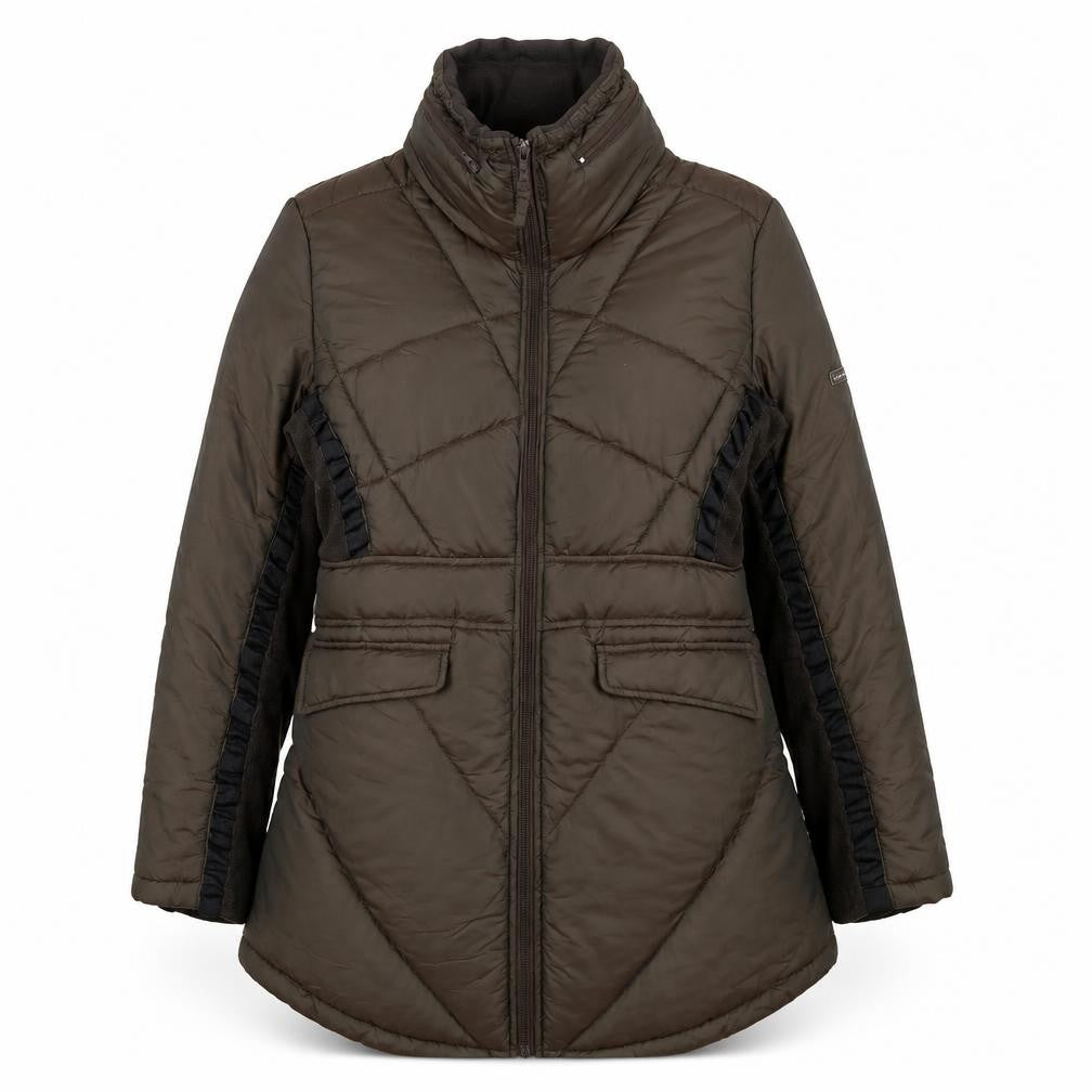Womens UK Size S Duck and Cover Brown Puffer Jacket