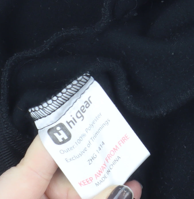 Hi Gear Women's Black Fleece Jacket Size 10