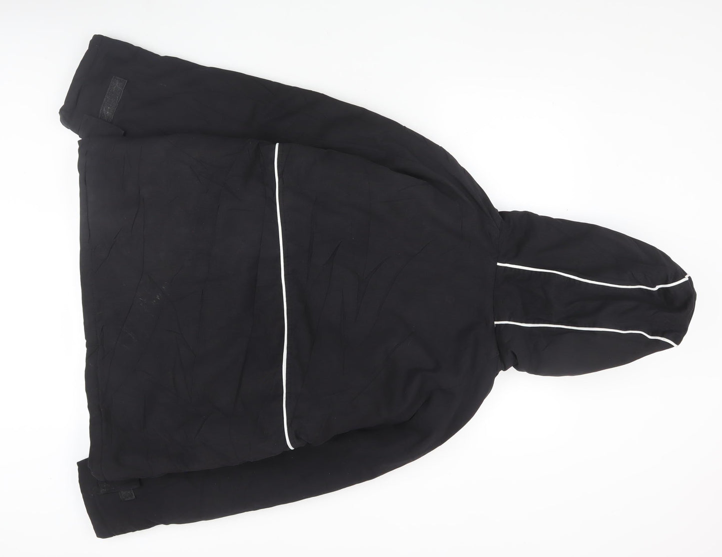 Mens UK Size S Lee Cooper Black Parka Coat