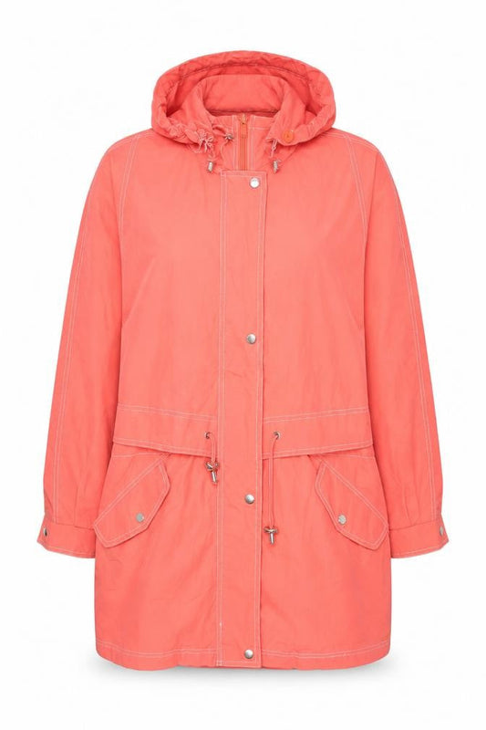 Womens UK Size 14-16 Berkertex Red Parka Coat