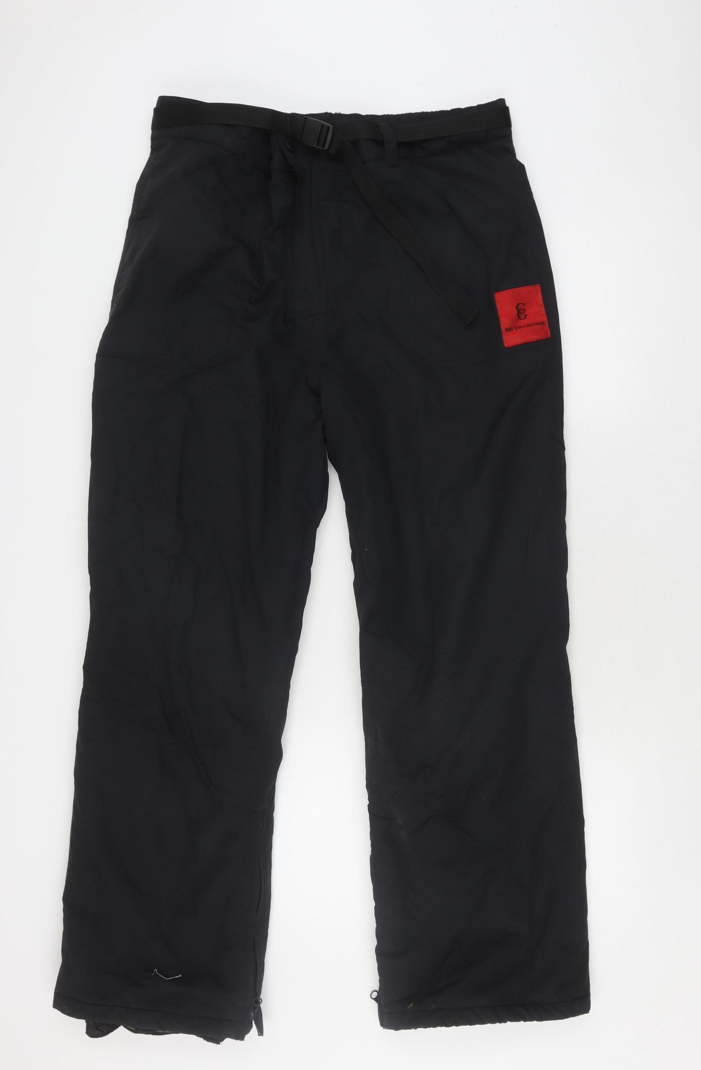 Ski Collection Men's Black Snow Pants M Waterproof Insulated
