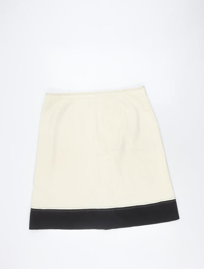 Coast Women's Ivory Pencil Skirt Size 16 - Elegant & Chic