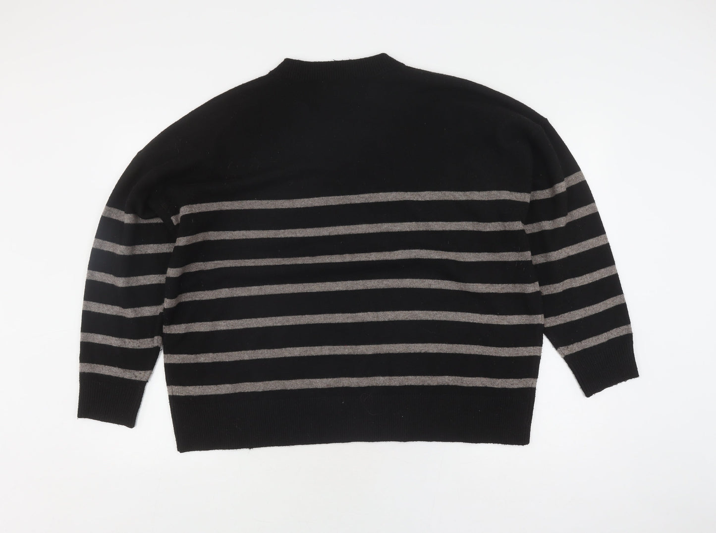 Womens UK Size XL Marks and Spencer Black Pullover Jumper