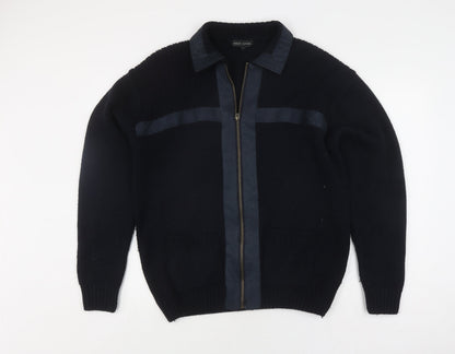 Mens UK Size L Jason Jones Black
