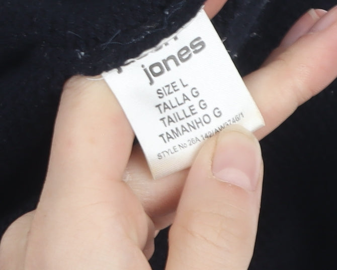 Mens UK Size L Jason Jones Black