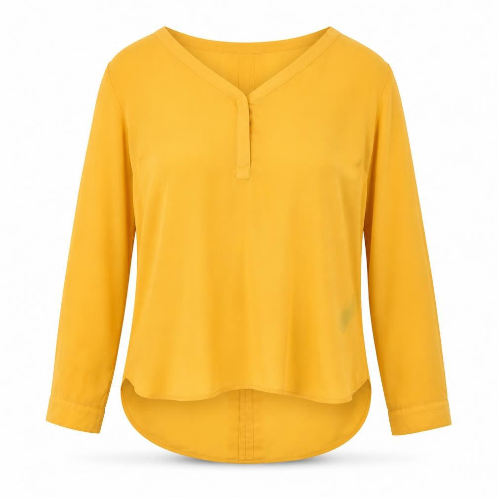 Womens UK Size 12 Marks and Spencer Yellow  Blouse
