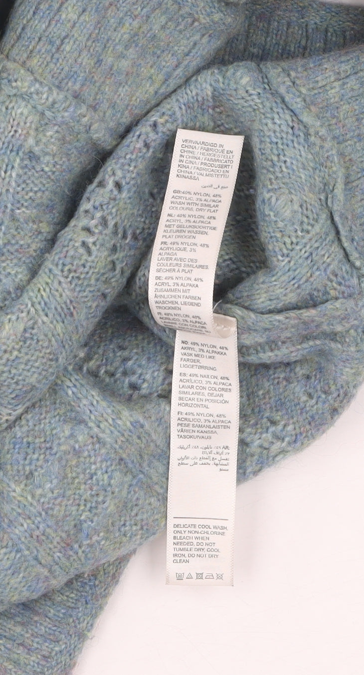 Womens UK Size 8 FatFace Blue Jumper Jumper