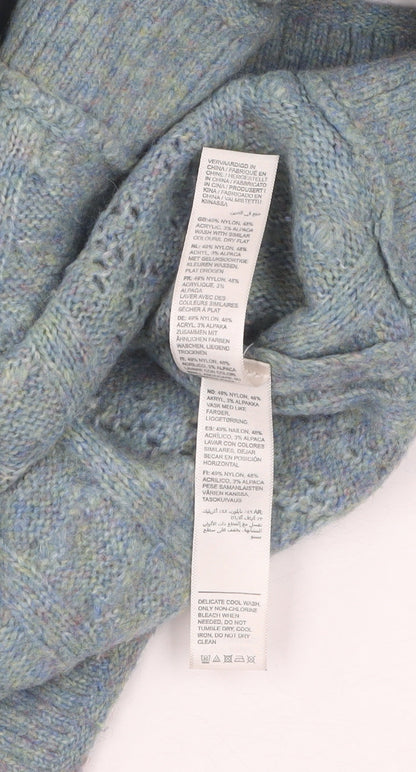 Womens UK Size 8 FatFace Blue Jumper Jumper