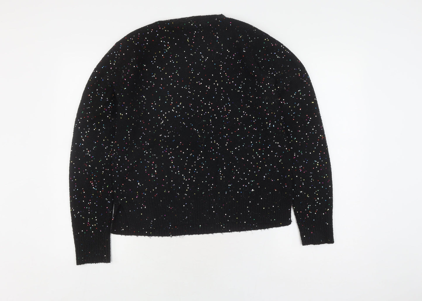 Womens UK Size L Oasis Black Pullover Jumper