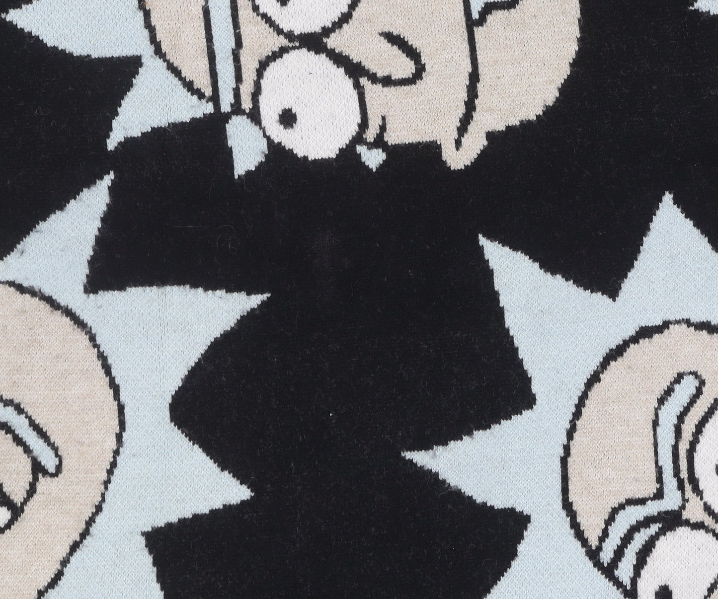 Bershka Rick and Morty Men's Black M Pullover Jumper