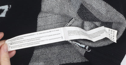 Bershka Rick and Morty Men's Black M Pullover Jumper