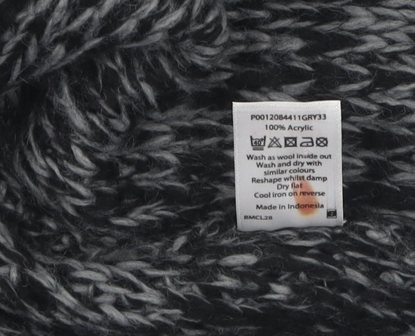 Womens UK Size XL Bm Casual Grey Cardigan Jumper