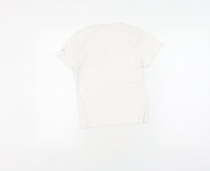 Jim Thompson White T-Shirt with Butterfly Print, Women, S
