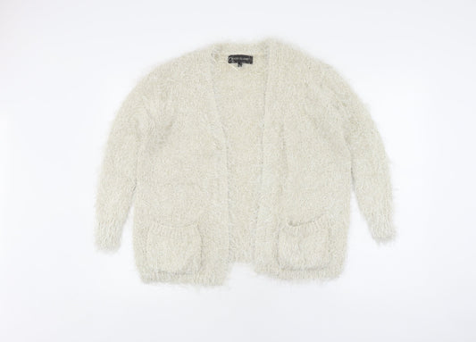 Womens UK Size  River Island Ivory Cardigan Jumper