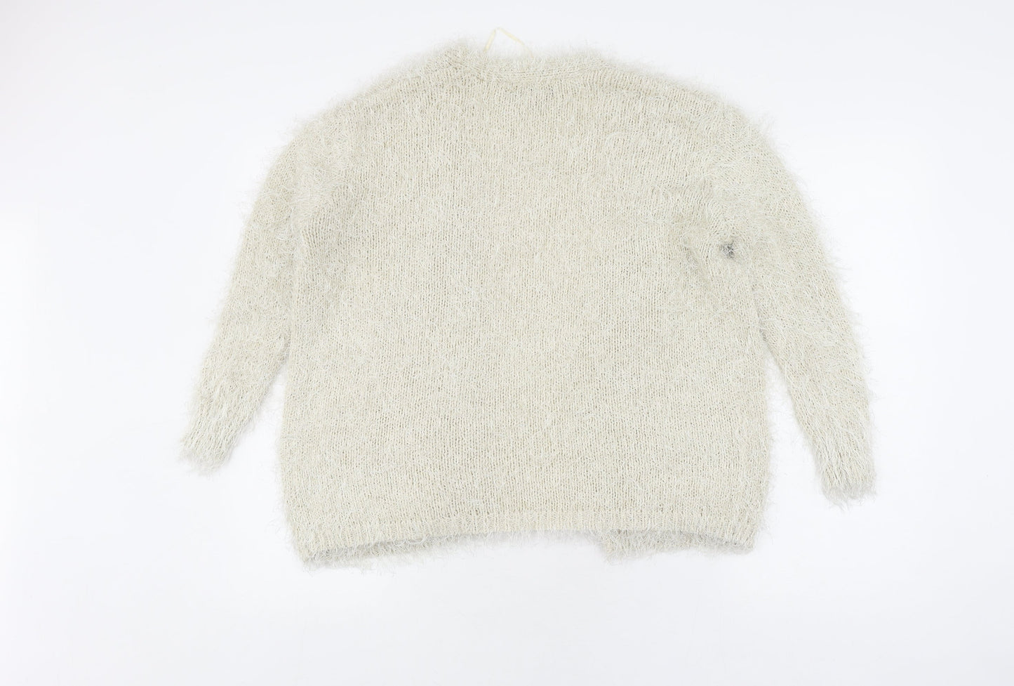 Womens UK Size  River Island Ivory Cardigan Jumper