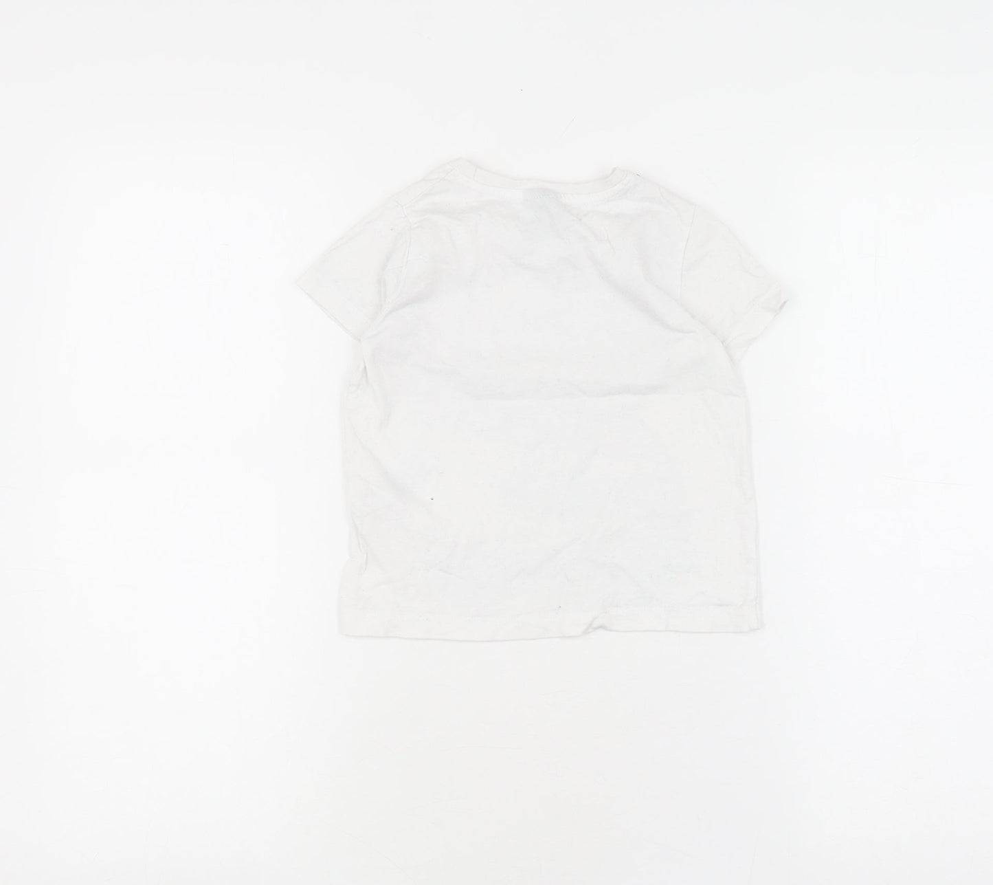 Disney at Primark Girls White Stitch T-Shirt 3-4 Years