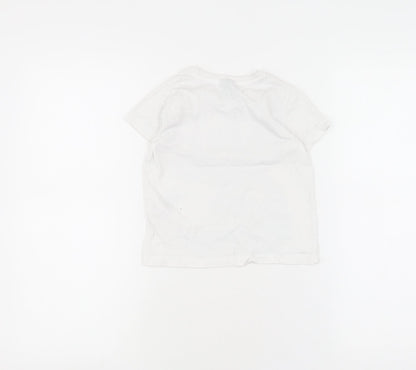 Disney at Primark Girls White Stitch T-Shirt 3-4 Years