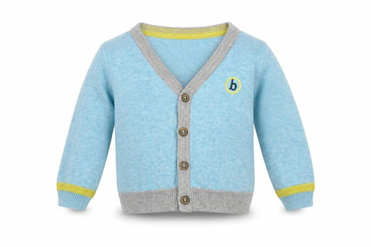 Baker by Ted Baker Unisex Baby Cardigan 3-6 Months Blue