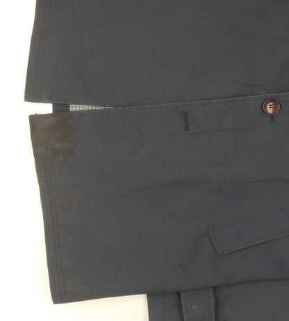 Mens UK Size M Burton Menswear Blue Overcoat