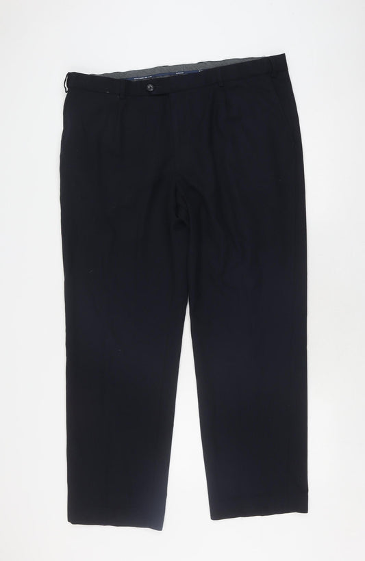 Marks and Spencer Men's 34 Blue Dress Pants