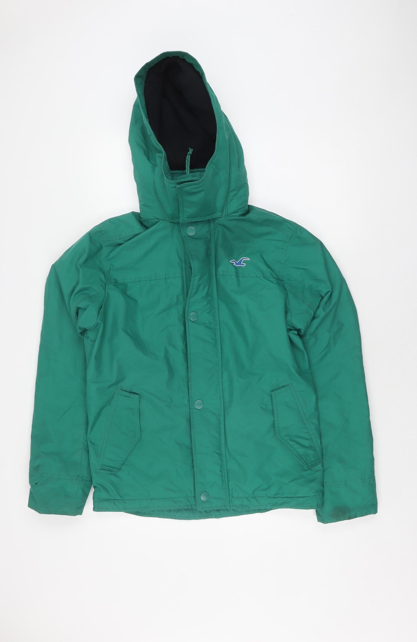 Womens UK Size XS Hollister Green All Weather Basic Jacket