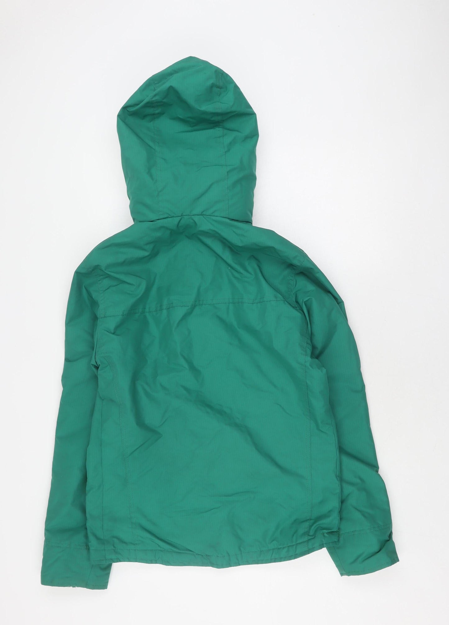 Womens UK Size XS Hollister Green All Weather Basic Jacket